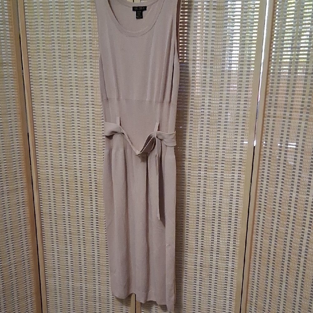 Miss Tina Sleeveless Maxi Dress in Taupe